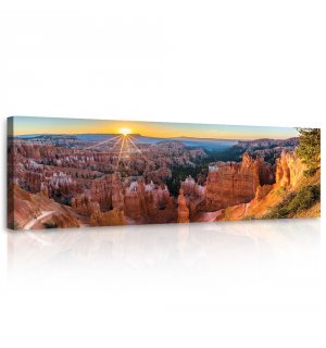 Obraz na plátne: Bryce Canyon - 145x45 cm