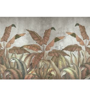 Fototapeta vliesová: Imitácia prírodných listov - 416x254 cm