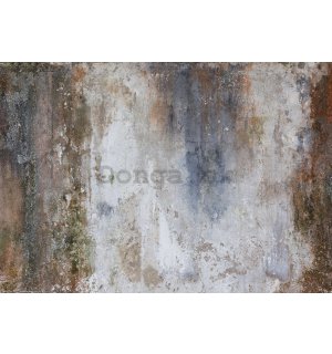 Fototapeta vliesová: Imitace staré betonové omítky - 368x254 cm