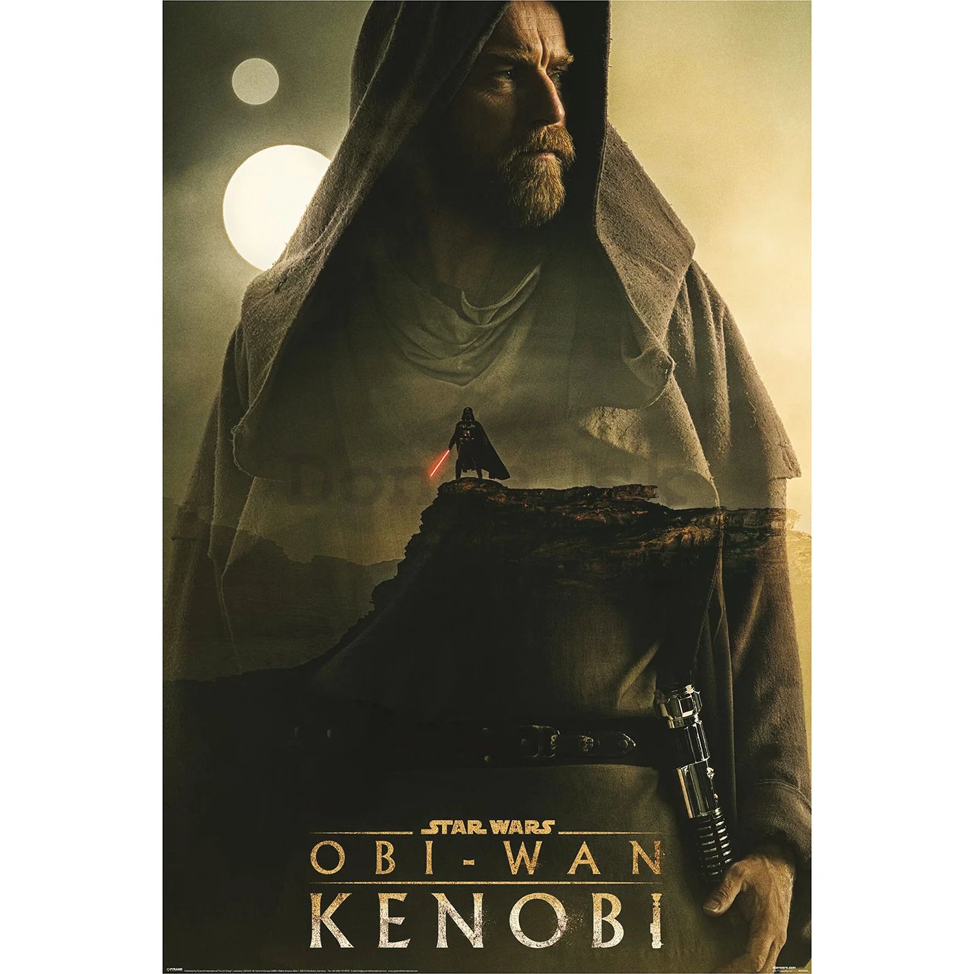 Plagát - Star Wars: Obi-Wan Kenobi (Light Vs Dark)