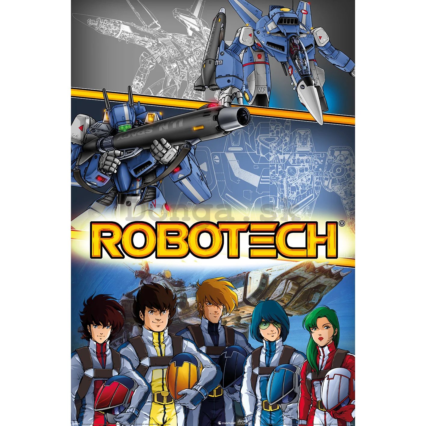 Plagát - Robotech (Vf Crew)