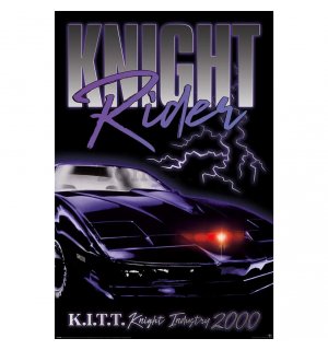 Plagát - Knight Rider (Kitt Knight Industry 2000)