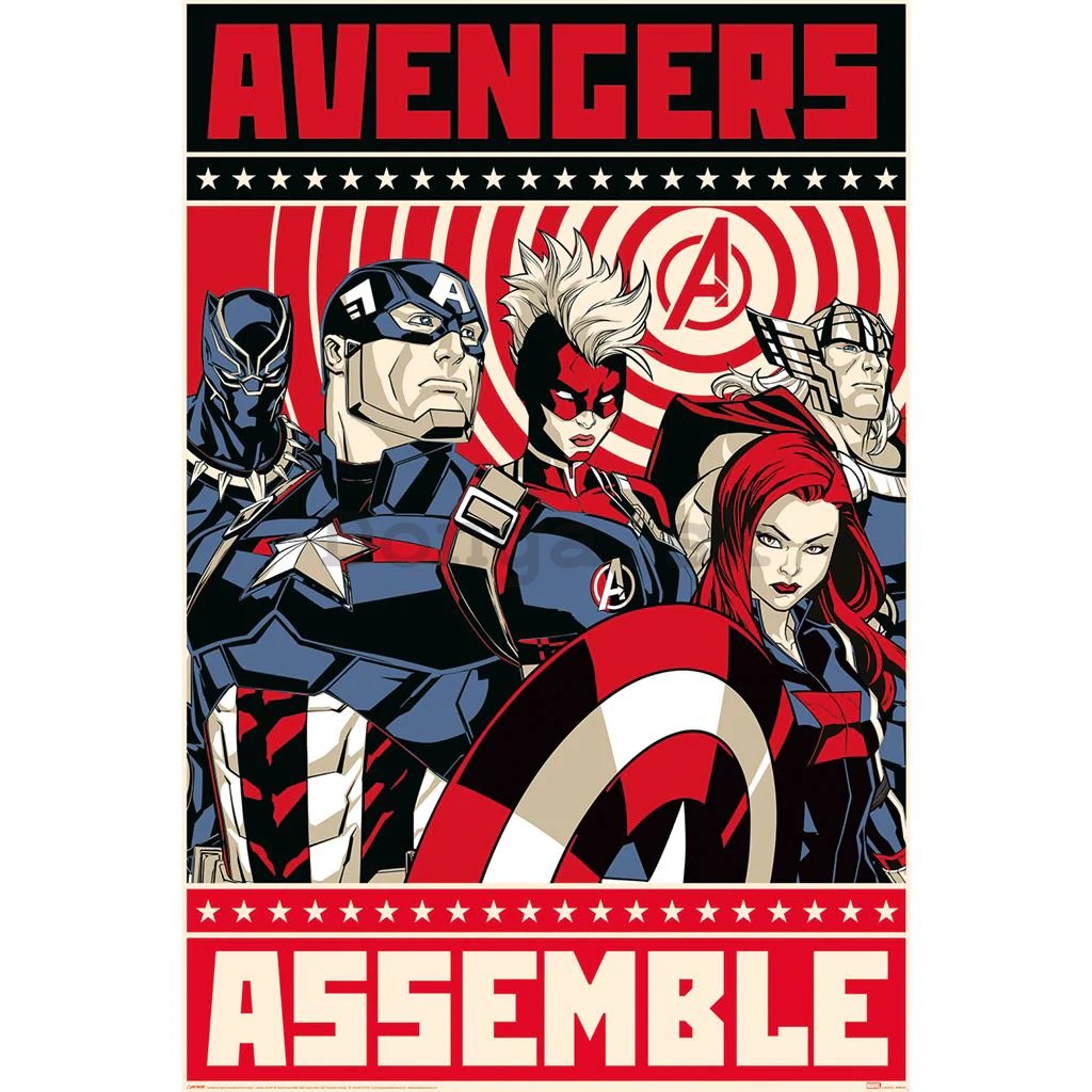 Plagát - Avengers Assemble