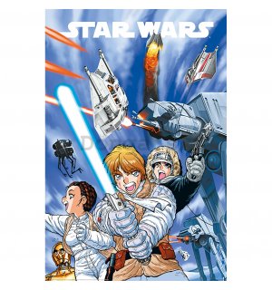 Plagát - Star Wars (Manga Madness)