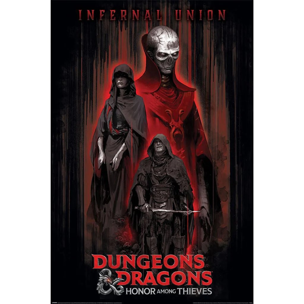 Plagát - Dungeons & Dragons: Movie (Infernal Union)