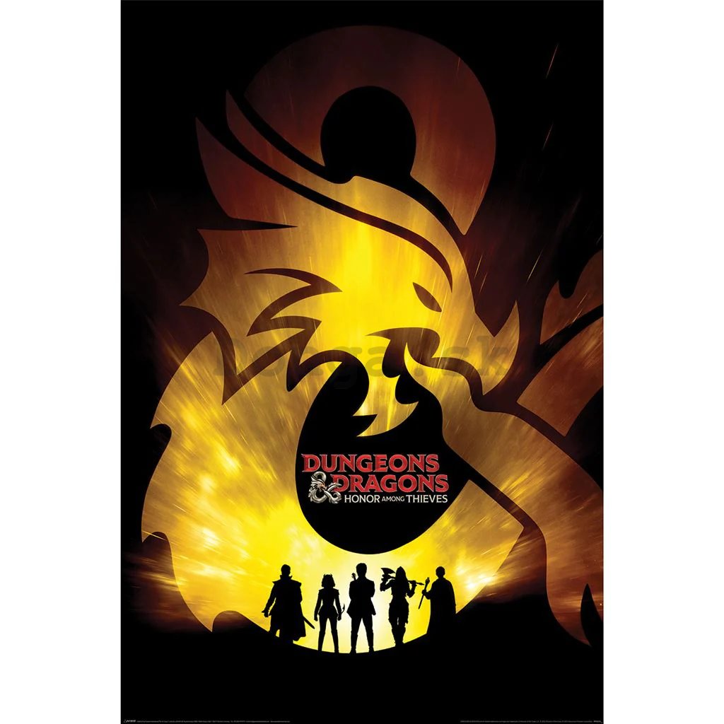 Plagát - Dungeons & Dragons: Movie (Ampersand Radiance)