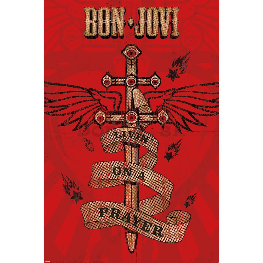 Plagát - Bon Jovi (Livin' On A Prayer)