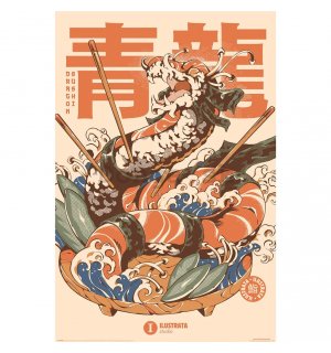 Plagát - Ilustrata (Dragon Sushi)