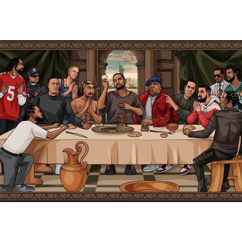 Plagát - The Last Supper Of Hip Hop
