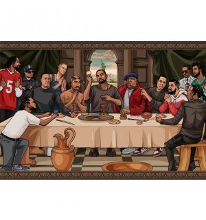 Plagát - The Last Supper Of Hip Hop