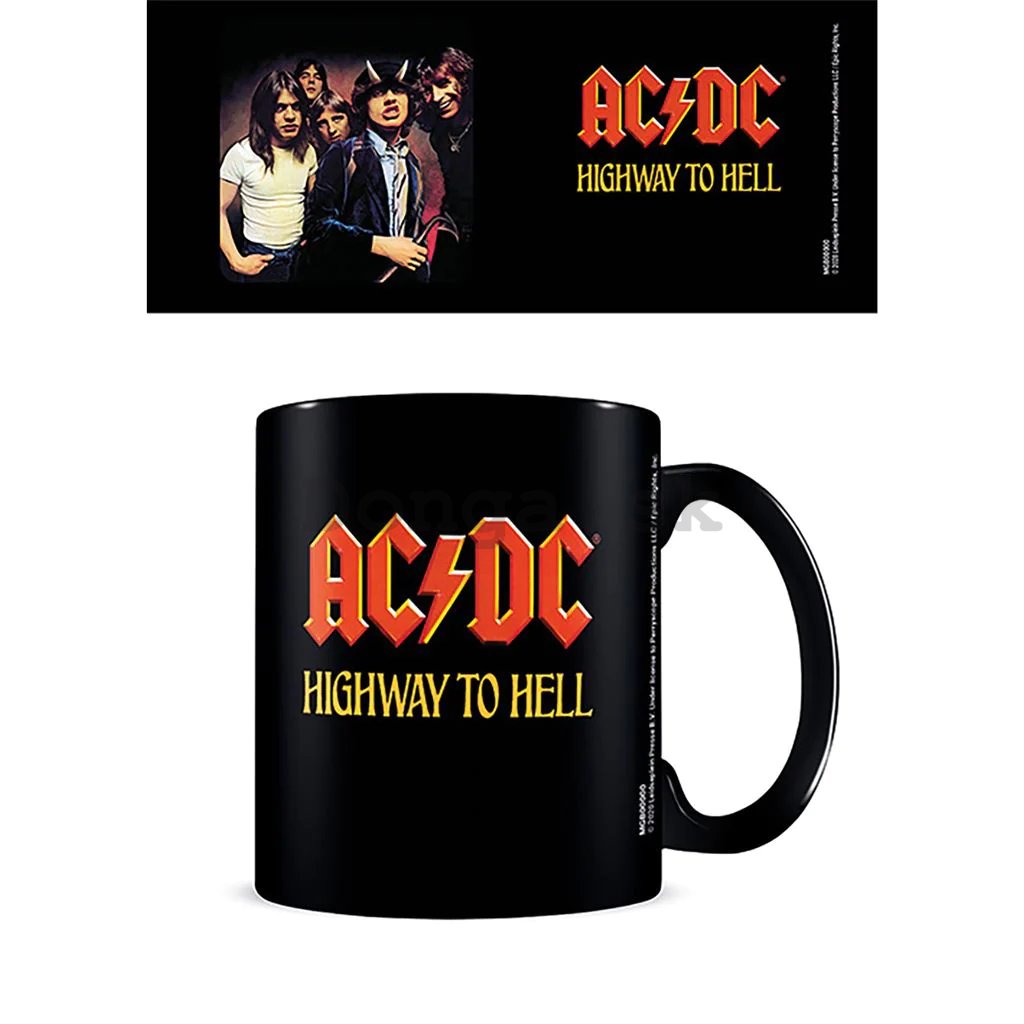 Hrnek - AC/DC (Highway To Hell) Black