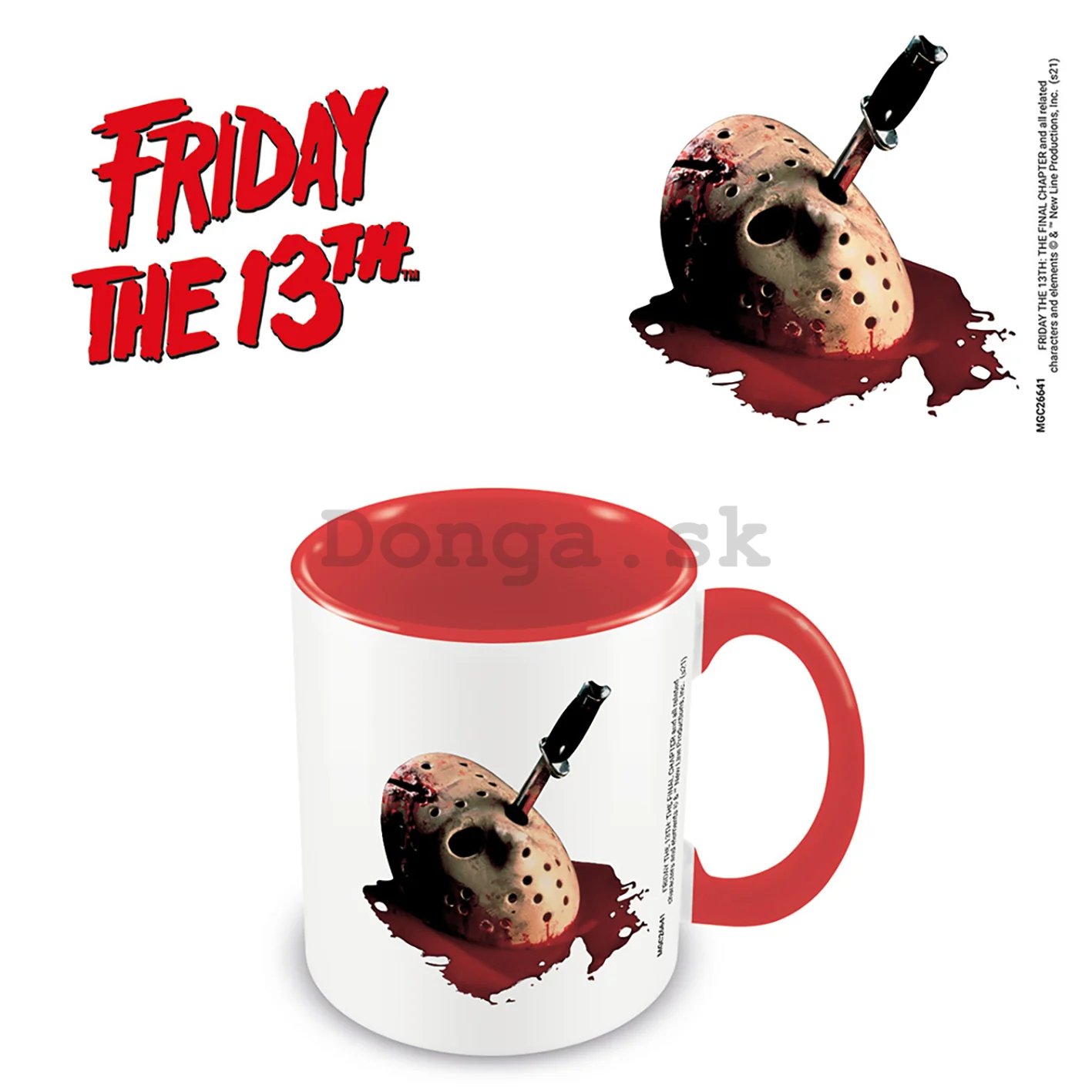 Hrnek - Friday The 13th (Stabbed)
