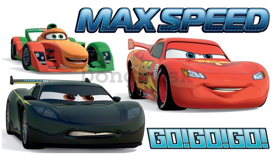 Samolepka - Auta, Cars (Max Speed)