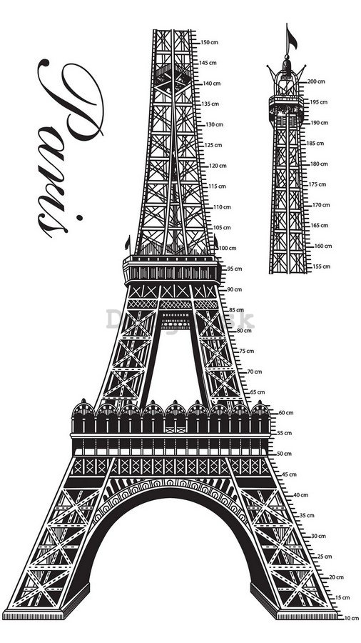 Samolepka - Paris (Eiffelova veža)