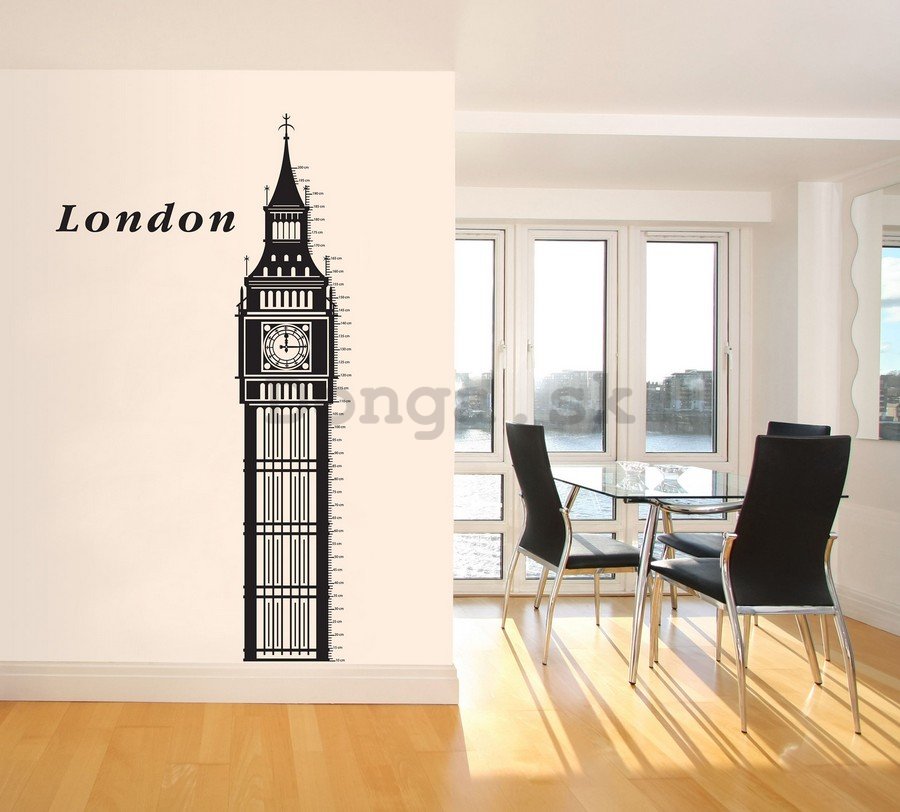 Samolepka - London (Big Ben)