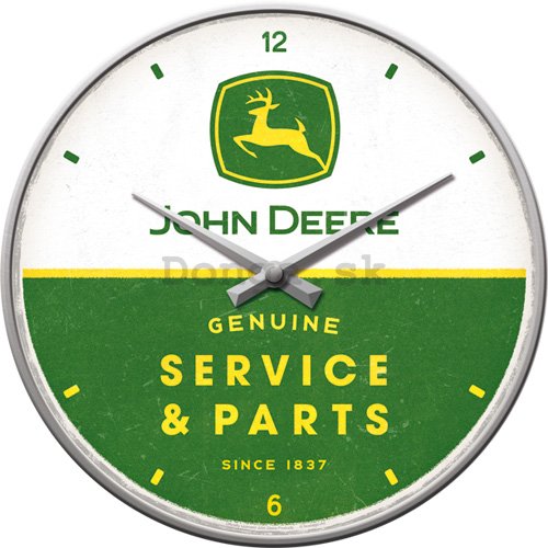 Nástenné hodiny - John Deere Service & Parts