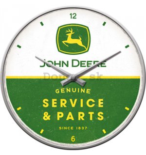 Nástenné hodiny - John Deere Service & Parts