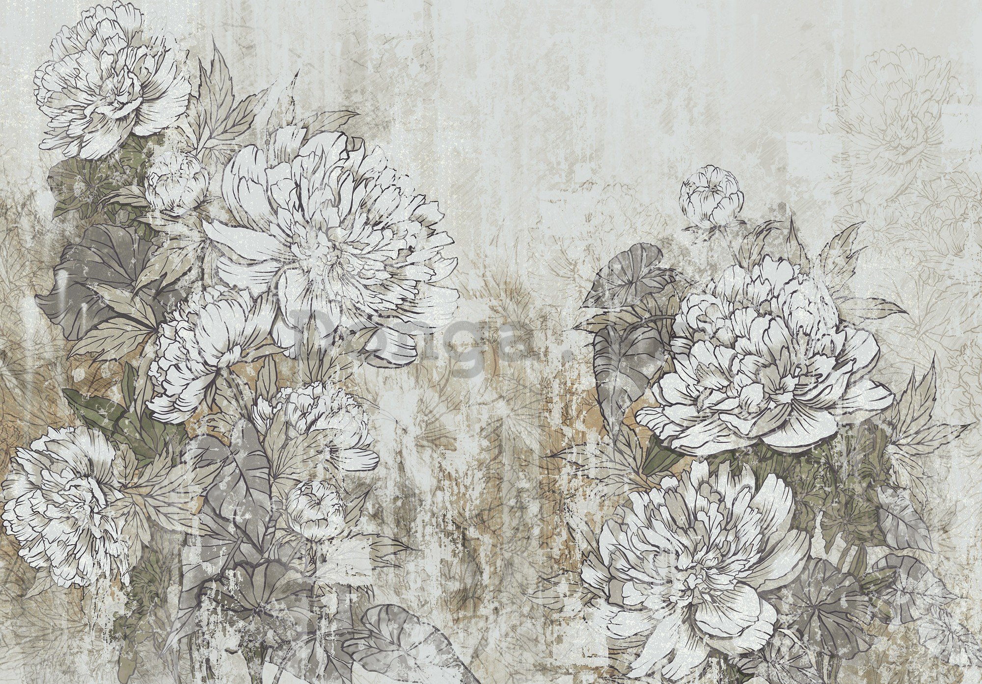 Fototapety vliesové: Flowers (2) - 254x184 cm