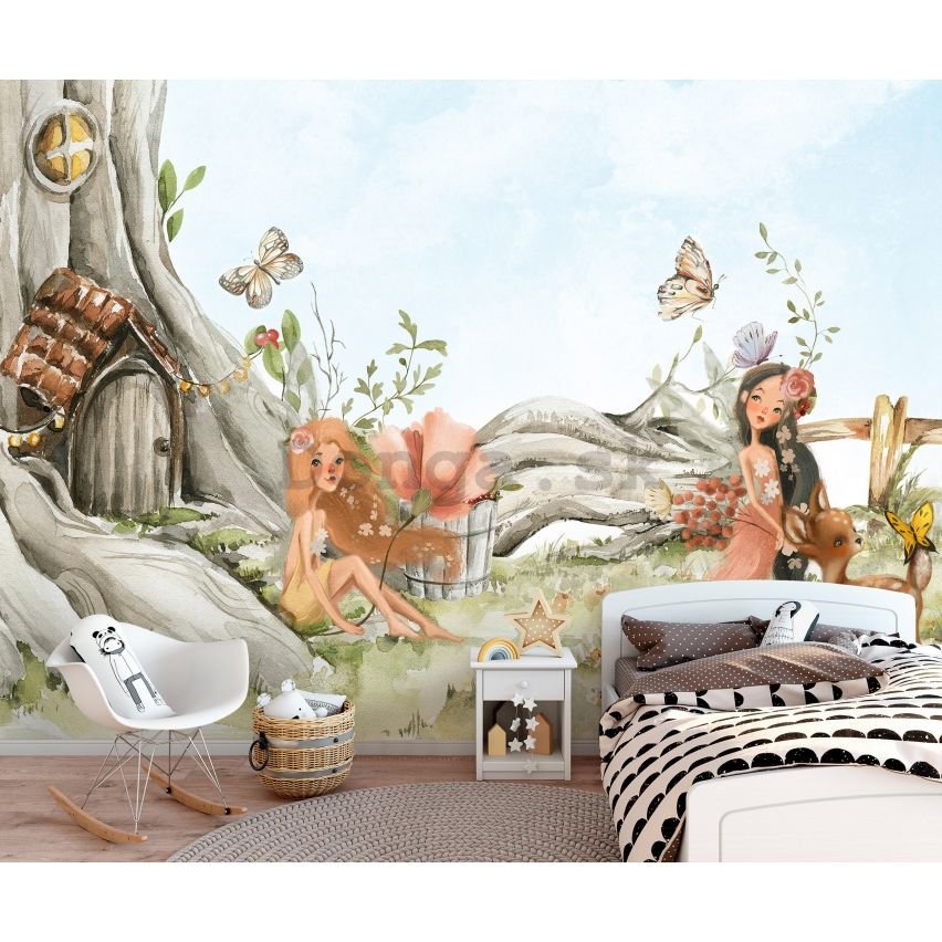 Fototapeta vliesová: For kids fairytale fairy - 152,5x104 cm