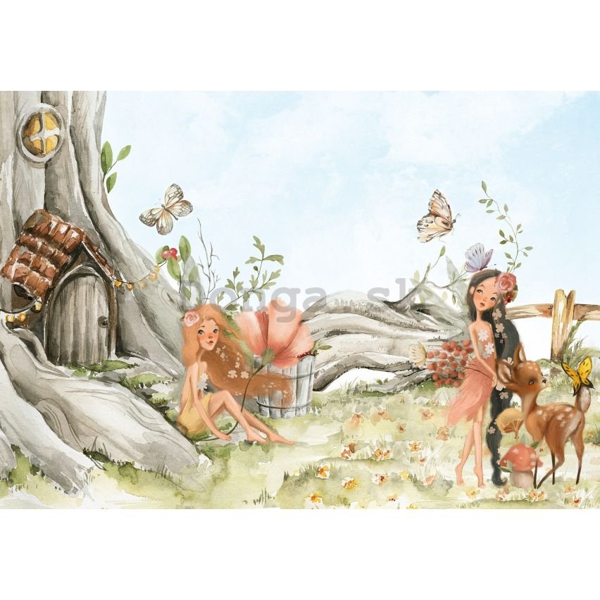 Fototapeta vliesová: For kids fairytale fairy - 152,5x104 cm