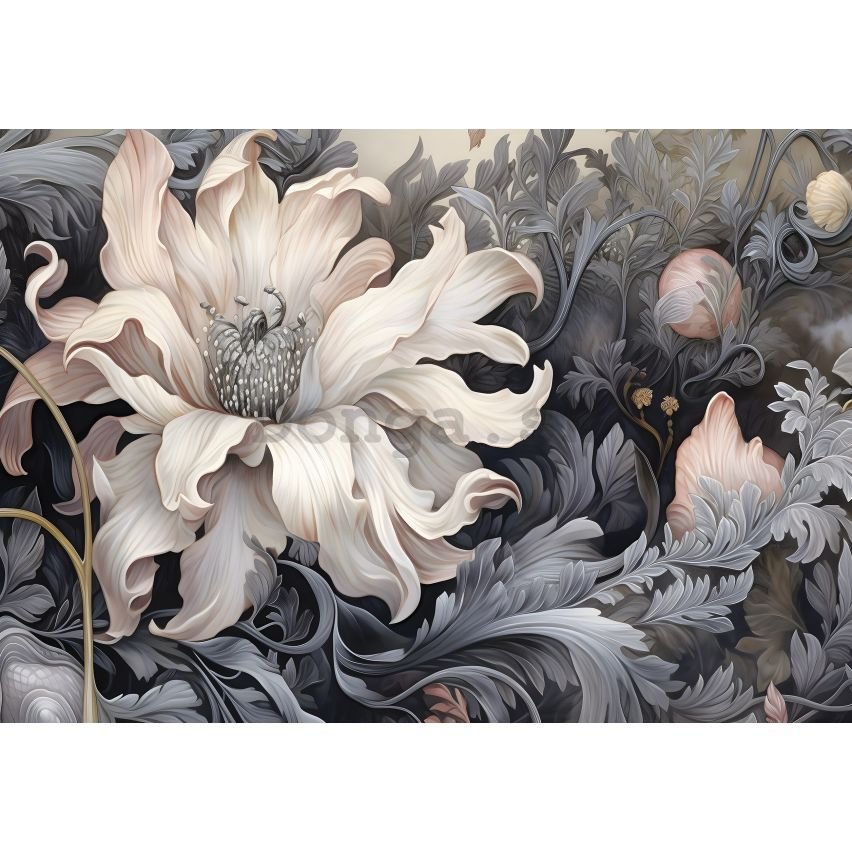 Fototapeta vliesová: Art Nature Abstract Big Flower - 152,5x104 cm