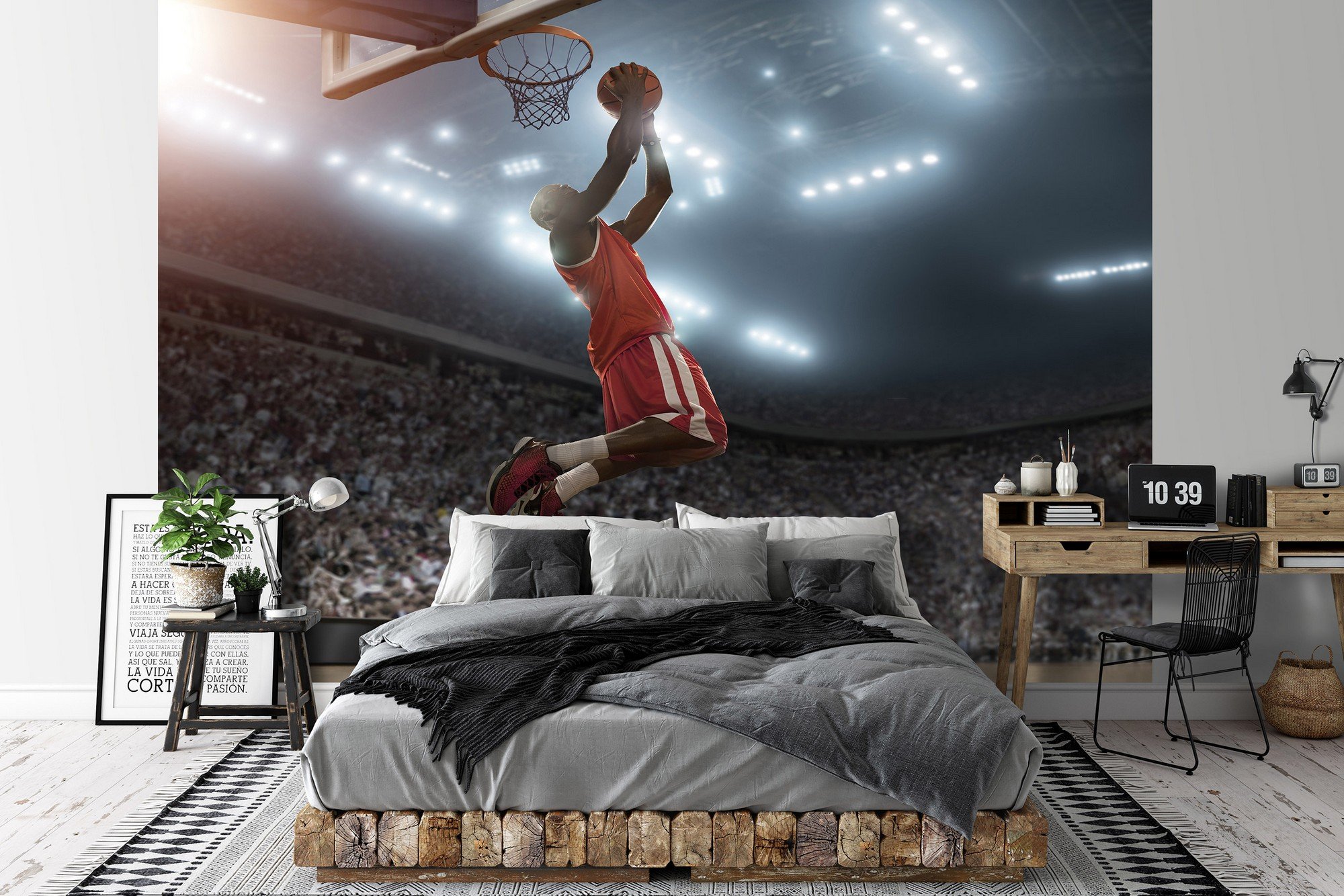 Fototapeta vliesová: Basketball player - 152,5x104 cm
