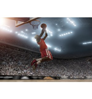Fototapeta vliesová: Basketball player - 152,5x104 cm