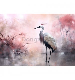 Fototapeta vliesová: Art Abstract Birds - 104x70,5 cm