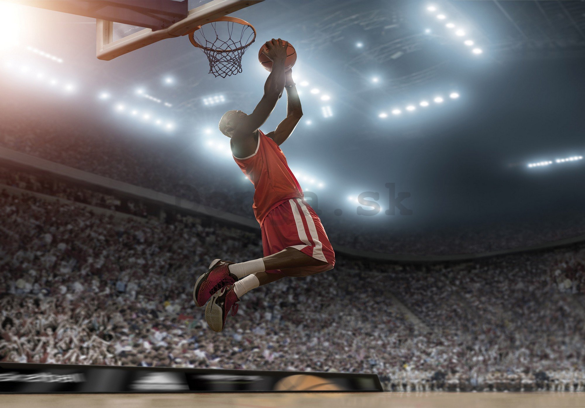 Fototapeta vliesová: Basketball player - 104x70,5 cm