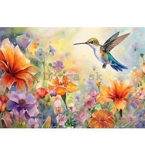 Fototapeta vliesová: Hummingbird - 104x70,5 cm