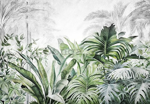 Fototapeta vliesová: Nature Leaves Exotic Jungle (1) - 104x70,5 cm