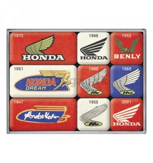 Sada magnetov - Honda MC - Logo Evolution
