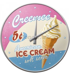 Nástenné hodiny - Ice Cream