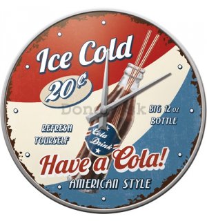 Nástenné hodiny - Ice Cold