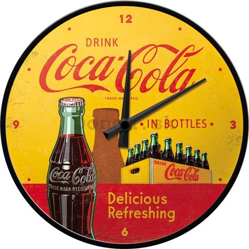 Nástenné hodiny - Coca-Cola (Have a Coke)
