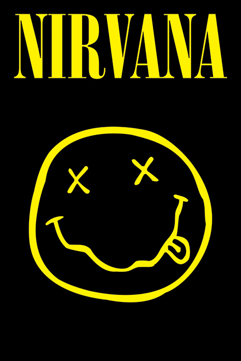plagát na stenu nirvana